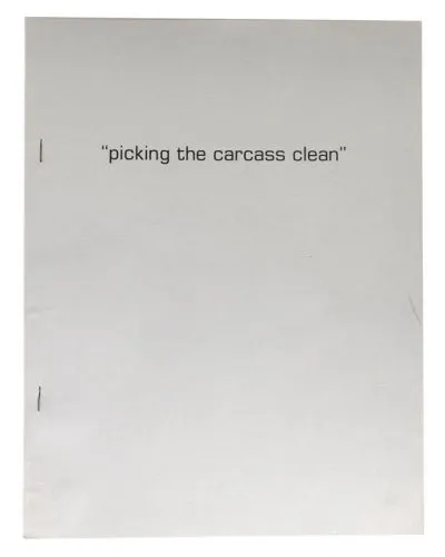 Picking the Carcass Clean - Bill Goodwin